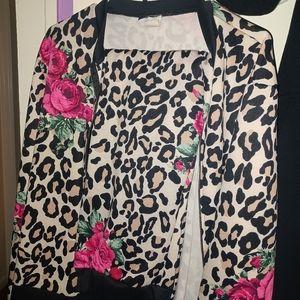 Xl leopard tracksuit